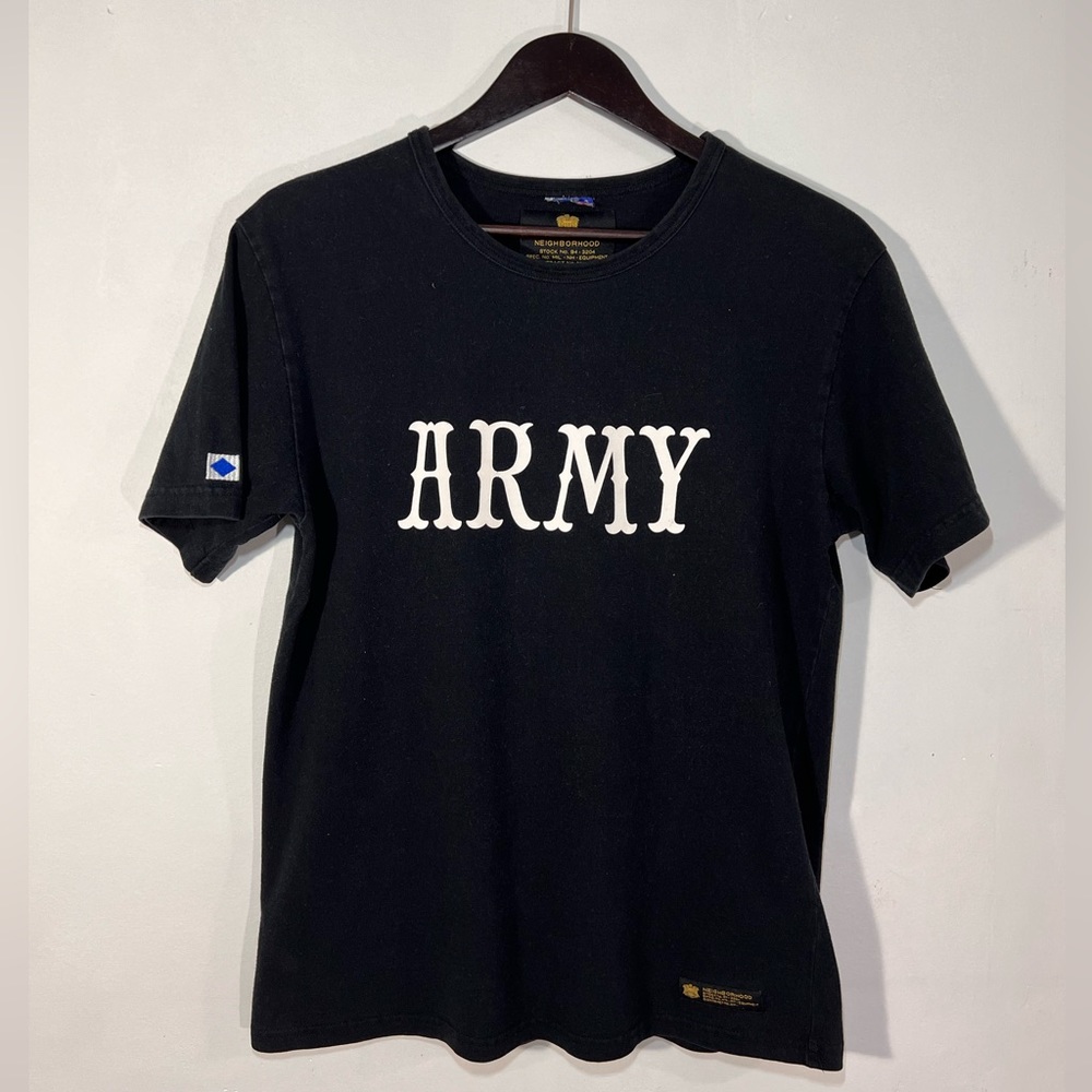 Neighborhood x MDNS Madness Champion ARMY Black Shirt